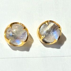 Keeta Luxury Moonstone Stud Earring
